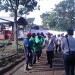 peresmian green care oleh Rektor TEL U